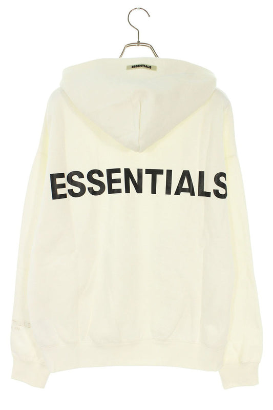 FOG ESSENTIALS Back Logo Hoodie White/Black Size M