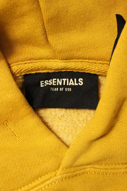 FOG ESSENTIALS Back Logo Hoodie Yellow Size M