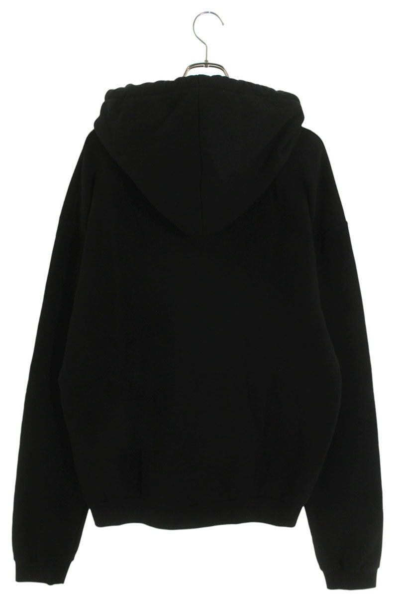 MEMBERS OF THE RAGE Chest Logo Print Hoodie Black Size M