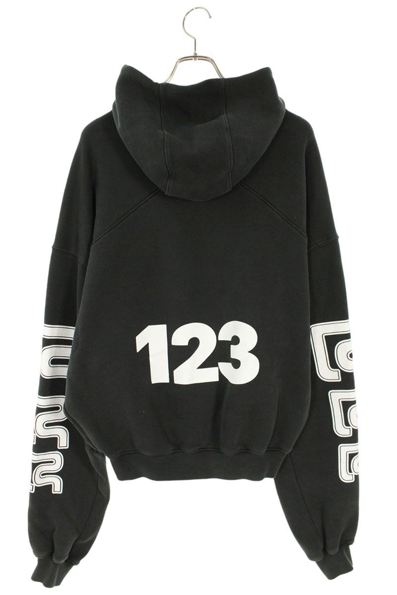 RRR-123 METANOIA USO CVA Front Logo Cotton Hoodie Size S