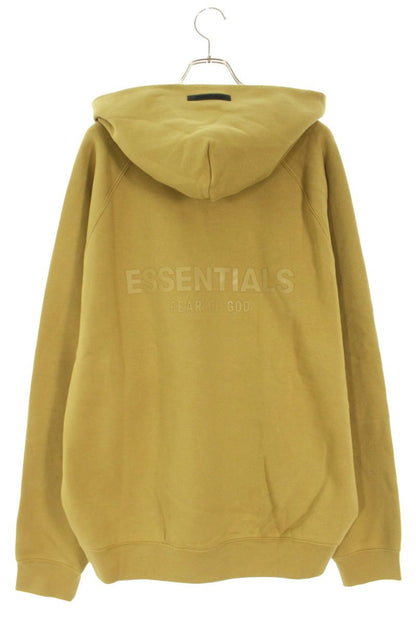 FOG ESSENTIALS Logo Pullover Hoodie Yellow Size XL