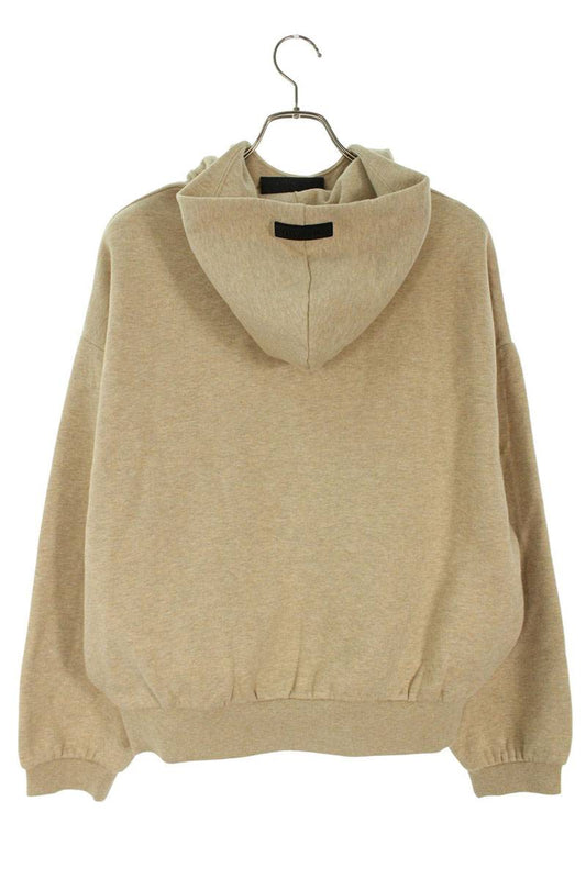 FOG ESSENTIALS Logo Hoodie Beige Size XS