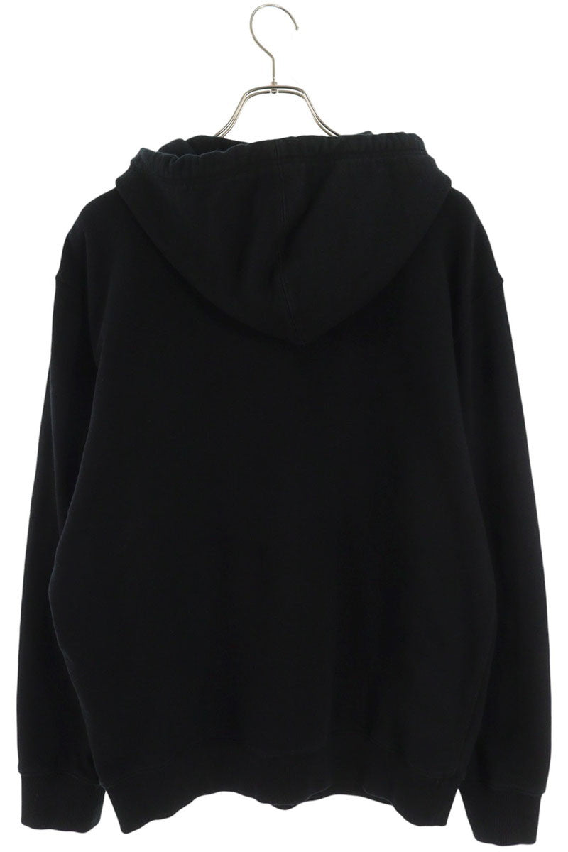 PRADA RE-NYLON Paneled Logo Pullover Hoodie Black Size XS
