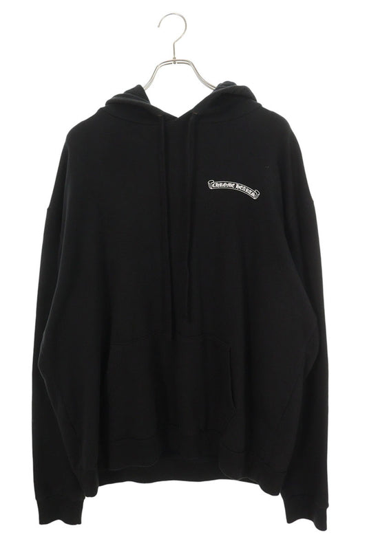 Chrome Hearts SWTSHRT PLVR LTD Logo Pullover Hoodie Black x Red Size L