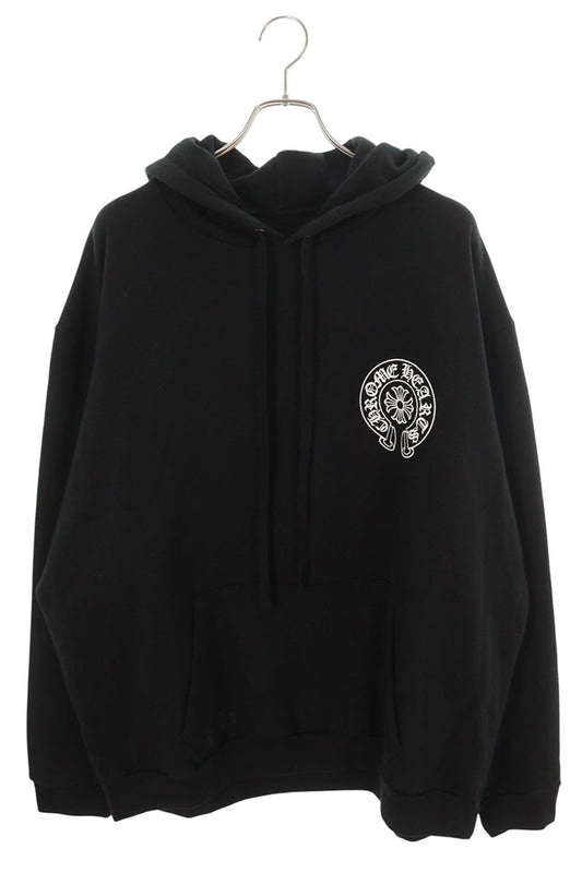 Chrome Hearts SWTSHRT HD PLVR LTD Horseshoe Print Hoodie Black Size XXL