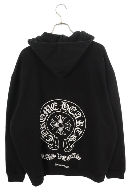 Chrome Hearts SWTSHRT HD PLVR LTD Horseshoe Print Hoodie Black Size XXL