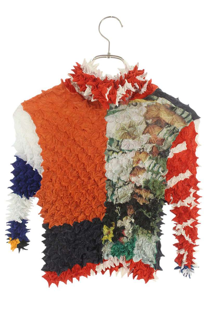 doublet 25SS Shibori Flag Hoodie Multi Polyester Size XS
