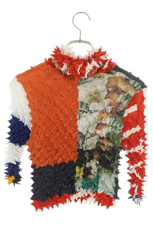 doublet 25SS Shibori Flag Hoodie Multi Polyester Size XS