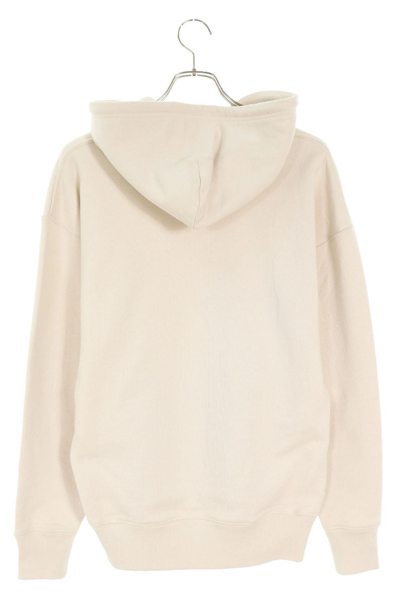 LOEWE Anagram Embroidered Pullover Hoodie Off-White Size XS