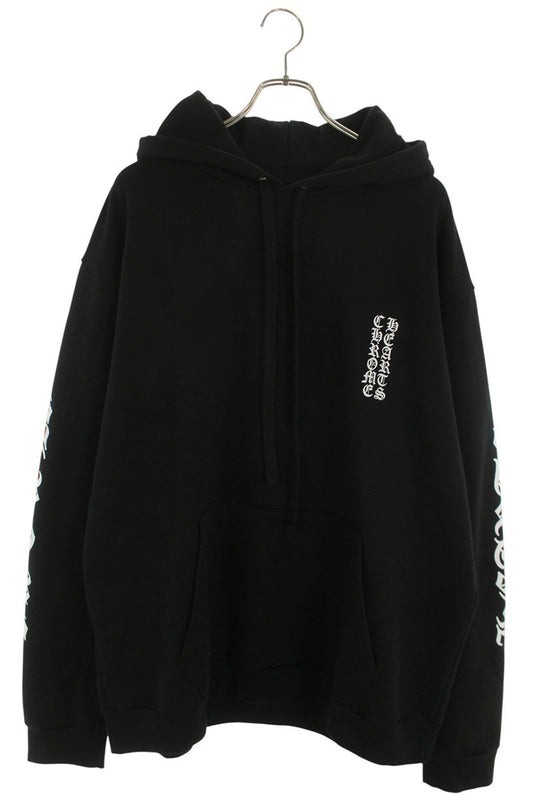 Chrome Hearts SWTSHRT PLV Logo Print Hoodie Black Size XL