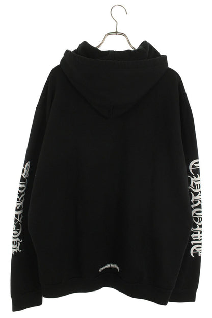 Chrome Hearts SWTSHRT PLV Logo Print Hoodie Black Size XL