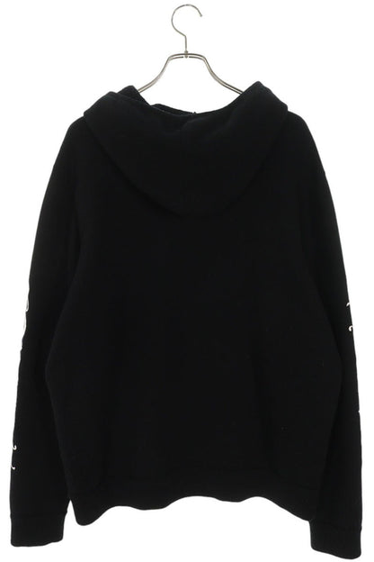 Chrome Hearts Sleeve Logo Embroidered Cashmere Hoodie Size L