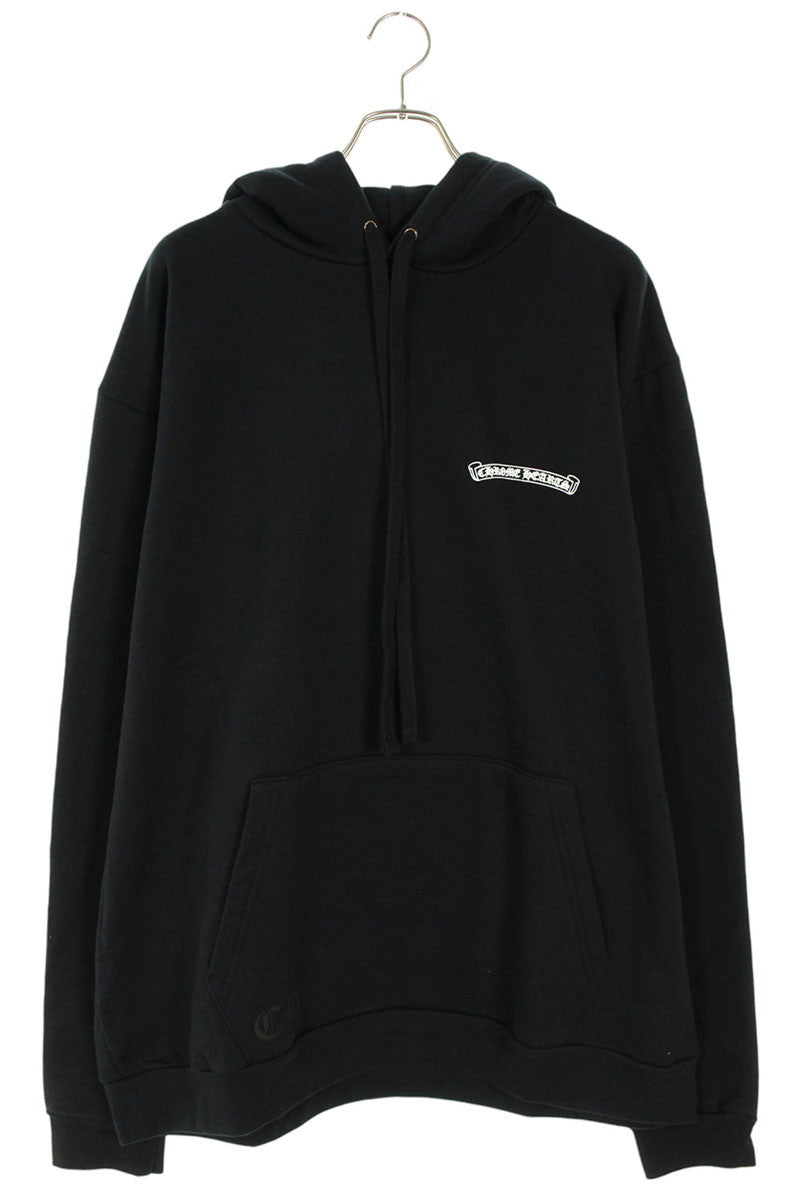 Chrome Hearts SWTSHRT PLVR LTD Logo Pullover Hoodie Black x Red Size XL