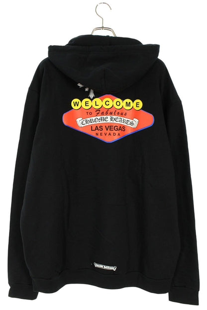 Chrome Hearts SWTSHRT PLVR LTD Logo Pullover Hoodie Black x Red Size XL