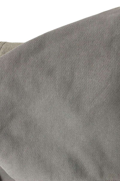 JUUN.J Nylon Paneled Pullover Hoodie Gray Size S