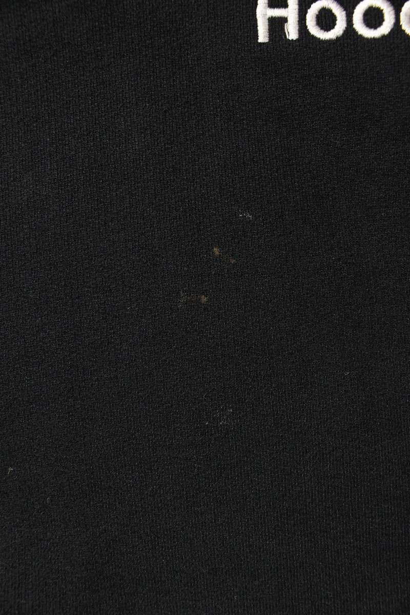 VETEMENTS 16SS Lettering Embroidered Oversized Black Size XS