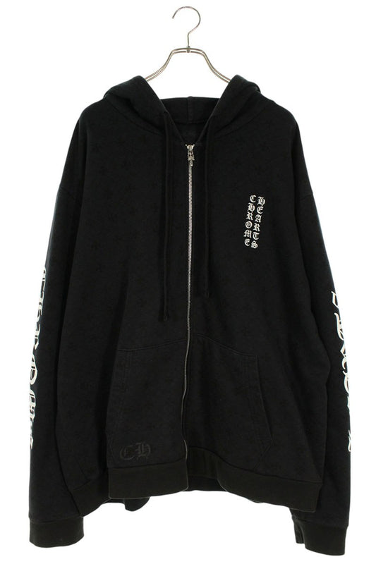 Chrome Hearts SWTSHRT HD ZIP CH Plus All-Over Print Size XL