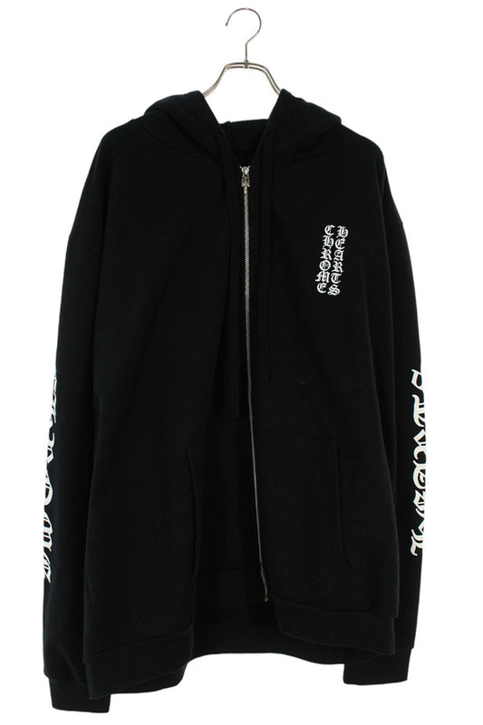 Chrome Hearts SWTSHRT HD ZIP Logo Print Up Multi Size XXL
