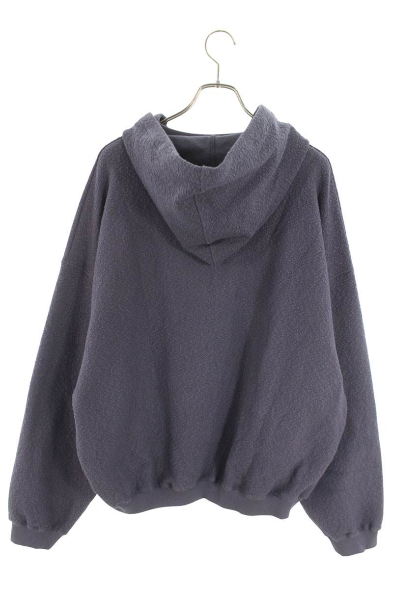 FFF POSTAL SERVICE RH Curved Zip Up Hoodie Purple Size XL