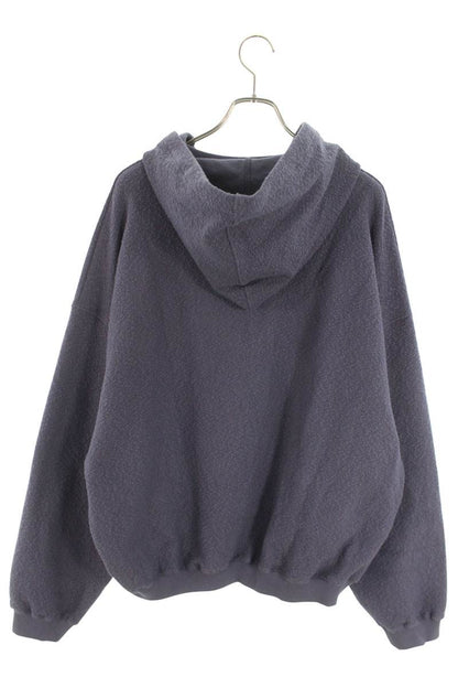FFF POSTAL SERVICE RH Curved Zip Up Hoodie Purple Size XL