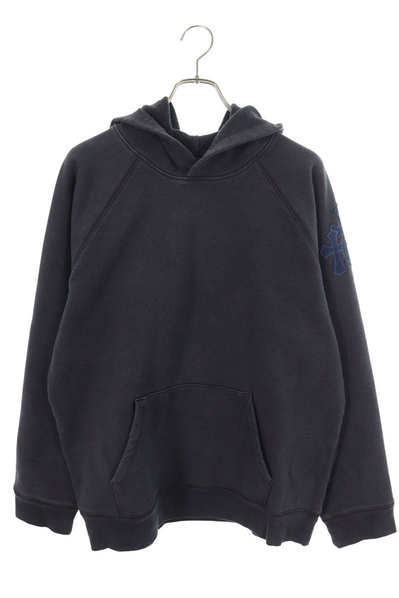 Chrome Hearts Y NOT HD PLVR Black/Navy Cross Patch Size XL