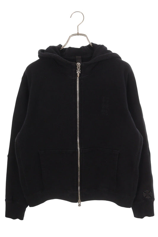 Chrome Hearts Y NOT CH Plus Patch Double Zip Hoodie Size M