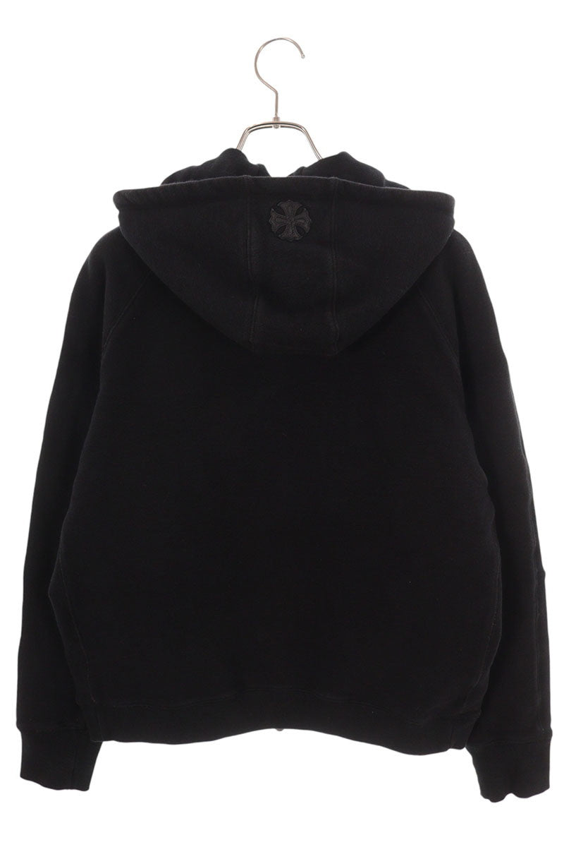 Chrome Hearts Y NOT CH Plus Patch Double Zip Hoodie Size M