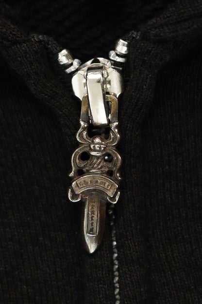 Chrome Hearts Y NOT CH Plus Dagger Zip Up Hoodie Size M