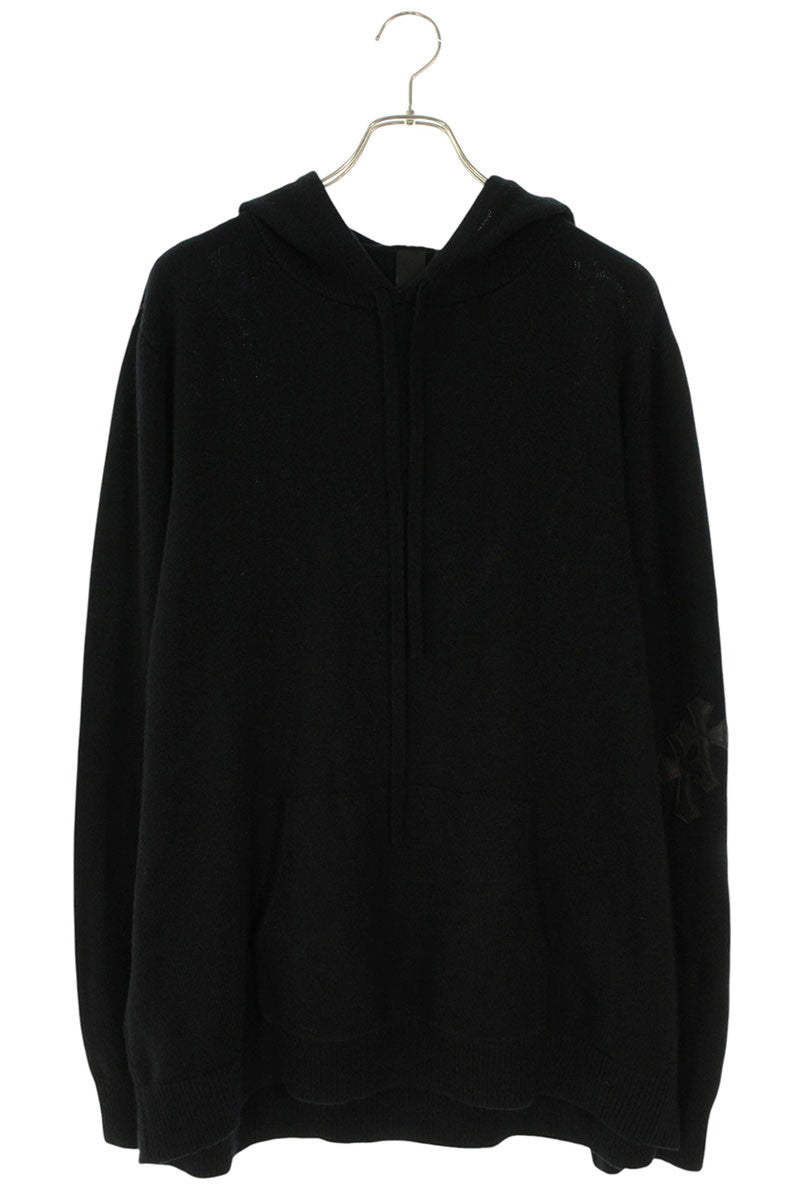 Chrome Hearts WAITING ROOM Cashmere Patch Hoodie Size XL
