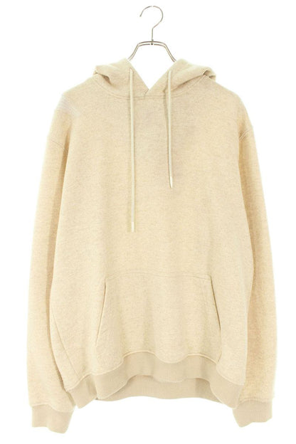 XLIM Wool Blend Knit Pullover Hoodie Beige Size L