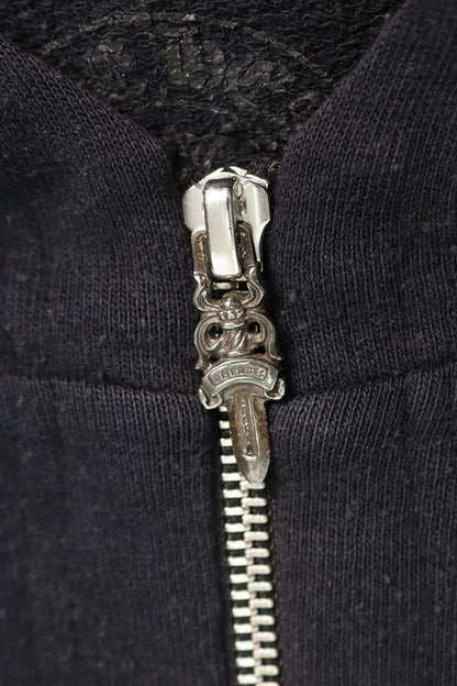 Chrome Hearts Y NOT Sleeve Cross Patch Half Zip Size S