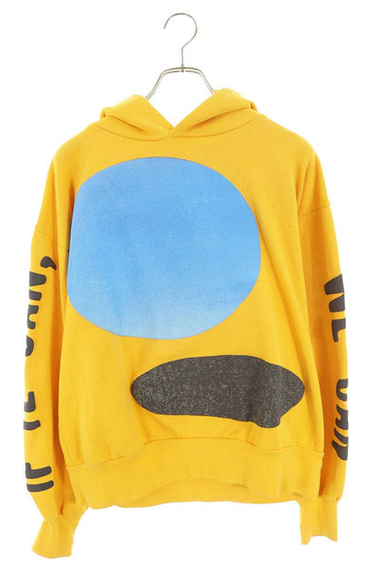 CPFM FOR JIK HOODIE Printed Pullover Yellow Size M