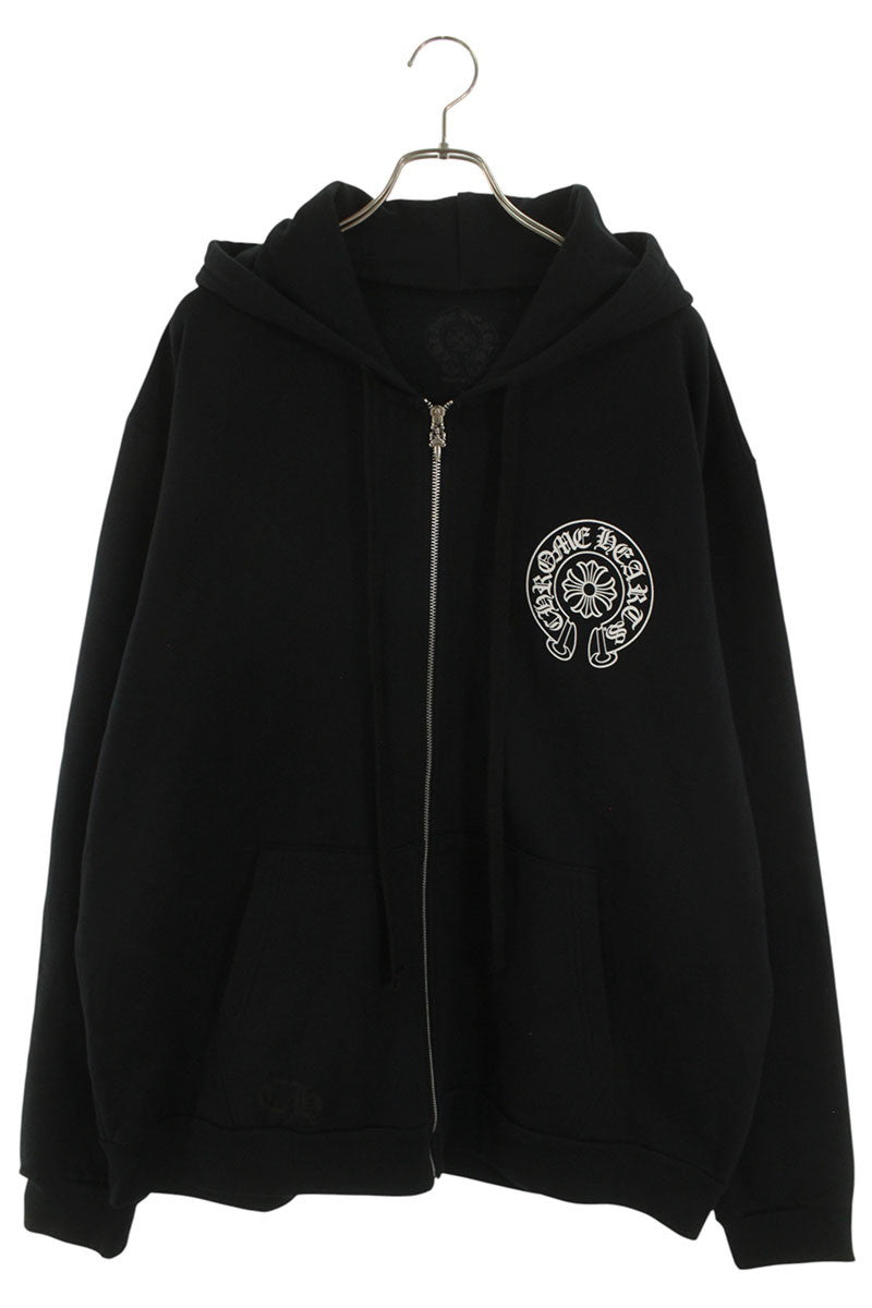 Chrome Hearts SWTSHRT HD ZIP Las Vegas Horseshoe Size XL