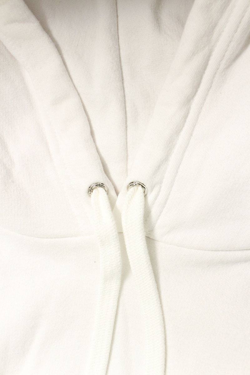Chrome Hearts SWTSHRT HD PLVR Pullover Logo Print Hoodie White x Silver Size XL