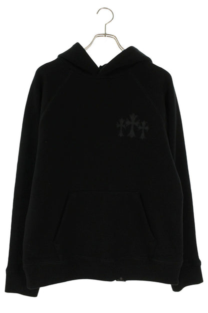 Chrome Hearts Lucky Patch Back CH Logo Hoodie Black Size M