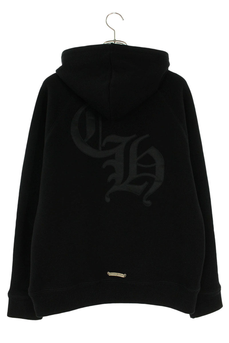 Chrome Hearts Lucky Patch Back CH Logo Hoodie Black Size M