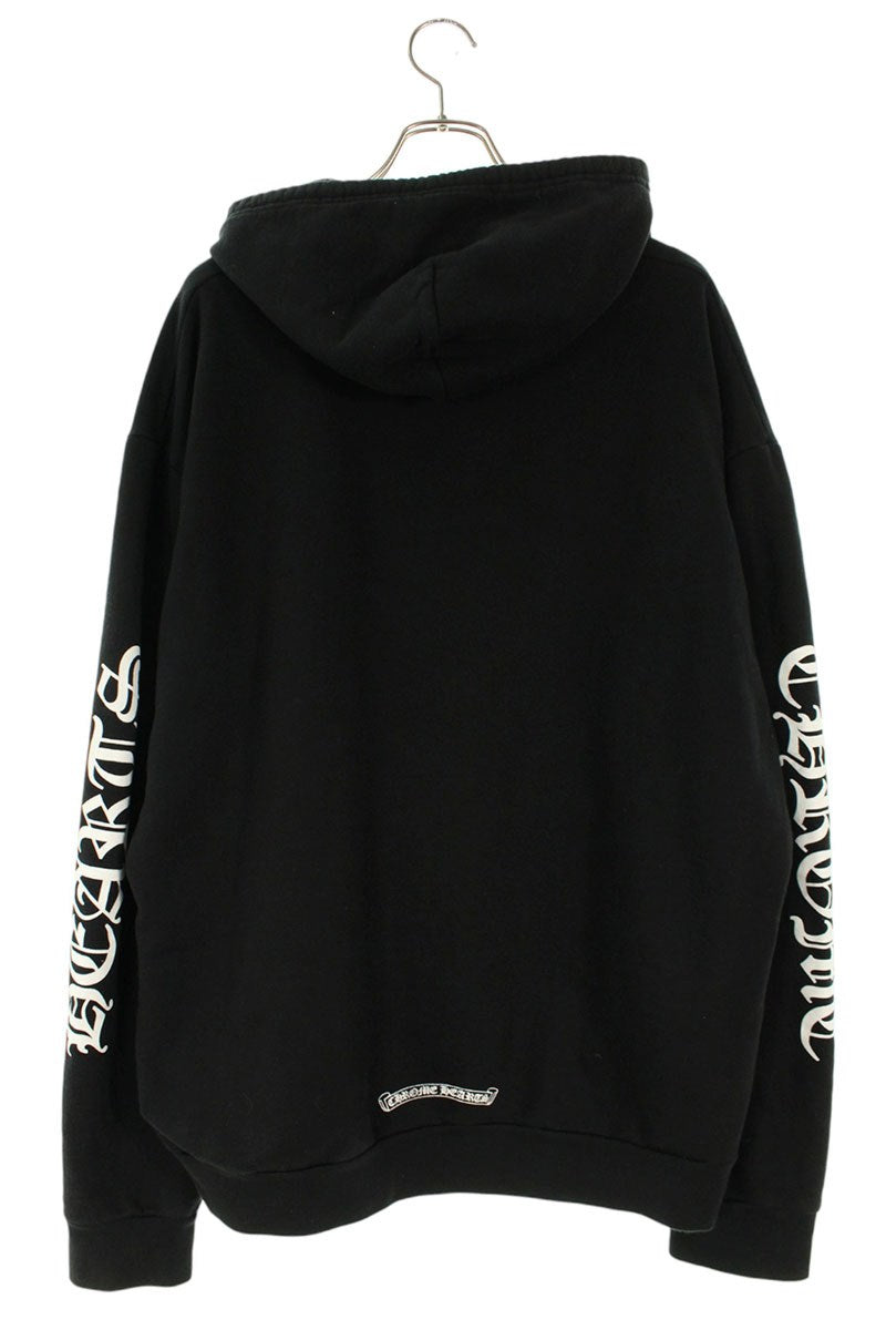 Chrome Hearts SWTSHRT HD ZIP Arm Logo Hoodie Black Size XL