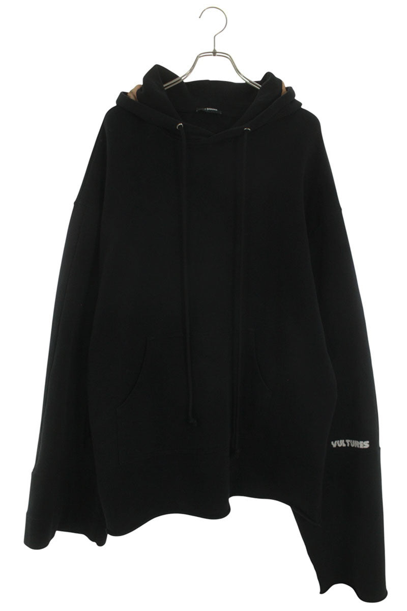 RAF SIMONS 17SS Asymmetric Hoodie Size 1