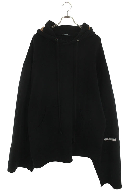 RAF SIMONS 17SS Asymmetric Hoodie Size 1