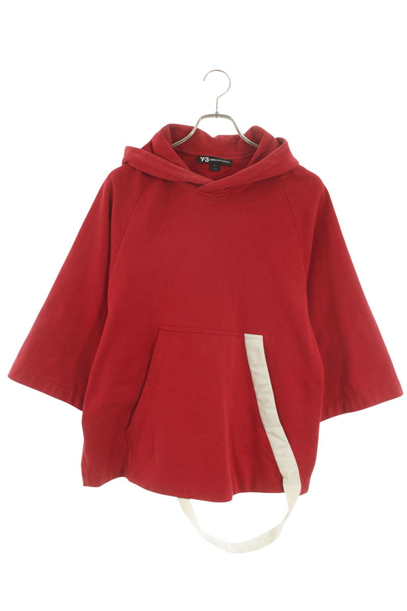 Y-3 Short Sleeve Pullover Hoodie Size S