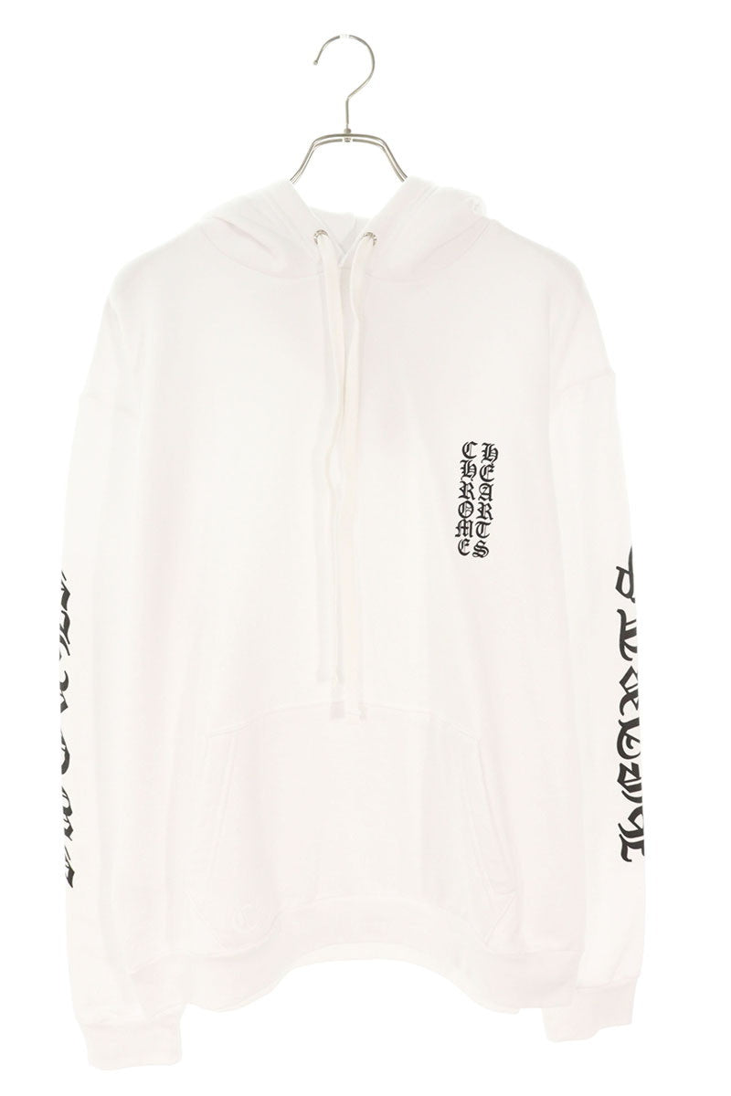 Chrome Hearts SWTSHRT HD PLVR Sleeve Logo Hoodie Size L