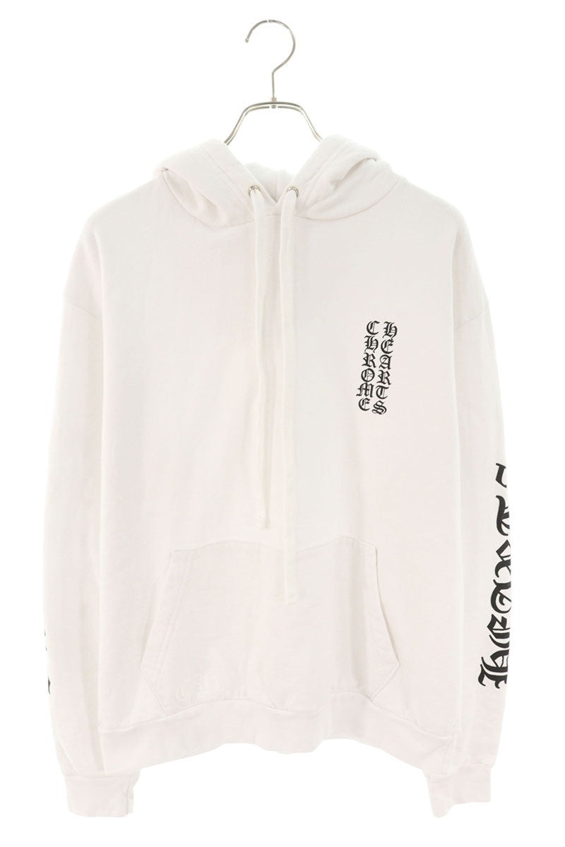Chrome Hearts SWTSHRT PLV Sleeve Logo Hoodie White Size M