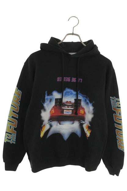 VTMNTS 22SS BACK TO THE FUTURE Hoodie Black Size XS