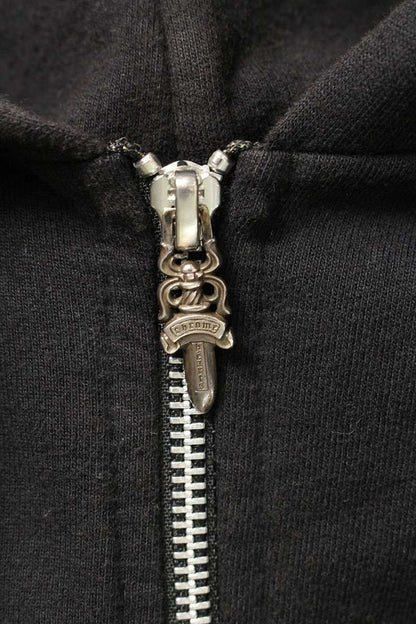 Chrome Hearts SWTSHRT HD ZIP Arm Logo Hoodie Black Size XXL