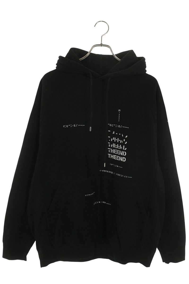 TAKAHIROMIYASHITA TheSoloIst 22AW Text Print Hoodie Size S