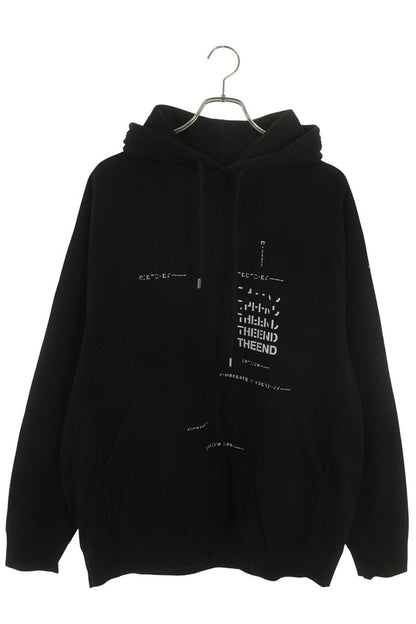 TAKAHIROMIYASHITA TheSoloIst 22AW Text Print Hoodie Size S