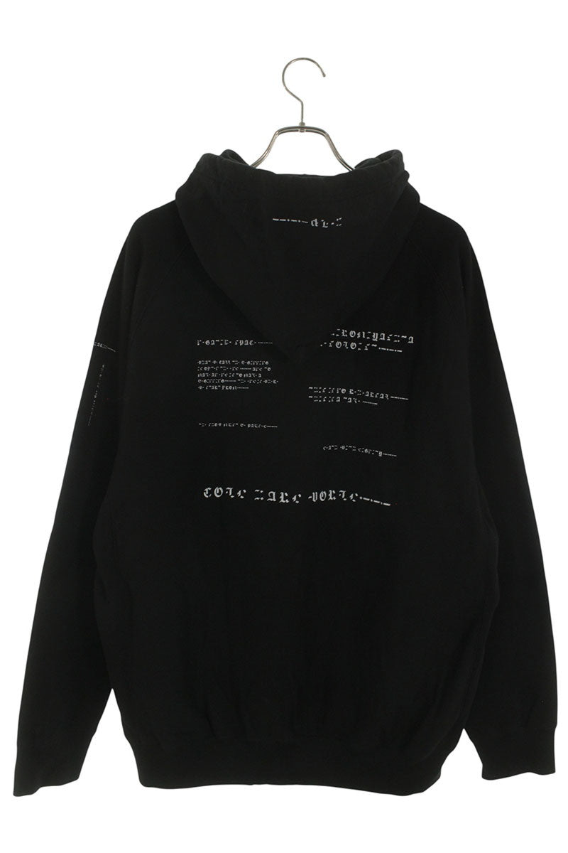 TAKAHIROMIYASHITA TheSoloIst 22AW Text Print Hoodie Size S