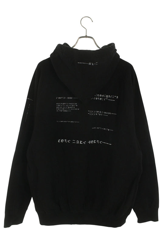 TAKAHIROMIYASHITA TheSoloIst 22AW Text Print Hoodie Size S