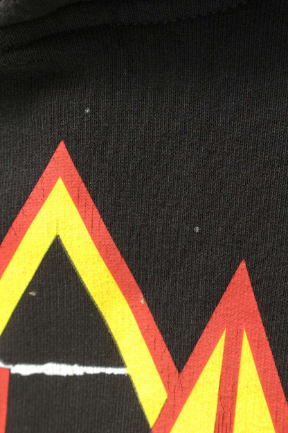DSQUARED2 Rock Logo Pullover Hoodie Blk/Orange Size XS