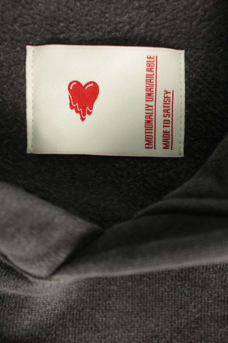 Emotionally Unavailable EU Day Tha Dead Logo Print Size S